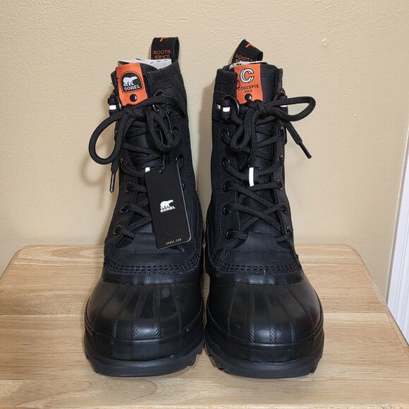 Concepts X Sorel Caribou Rein WP Waterproof Boots Black Men's Size 9 - Picture 2 of 7